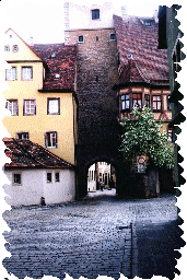 Old Buildings and Ancient Tower